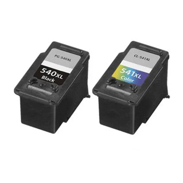 Budget-Friendly Refilled Ink for Canon PG-540XL Black and CL-541XL Color